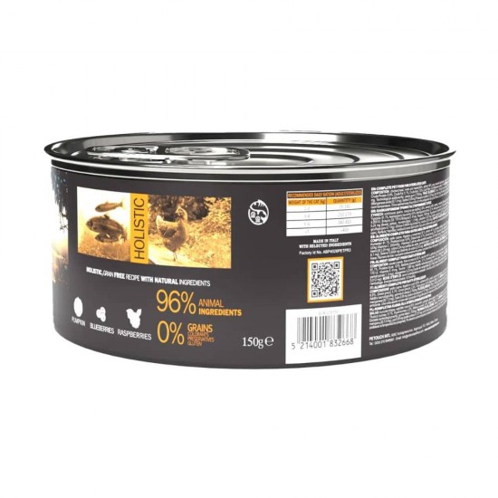 Ambrosia Grain Free Wet Food Sterilized/Light/Senior Cat Fresh Salmon & Chicken 150g Ambrosia Grain Free Wet Food Sterilized/Light/Senior Cat Fresh Salmon & Chicken 150g