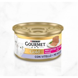 Gourmet Gold Kitten Pate Veal - konservi pastēte kaķiņiem ar teļa gaļu 12 x 85g