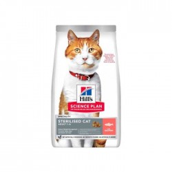 Barība Hills Science Plan Sterilised Cat Adult Salmon kaķu barība ar lasi (10kg)