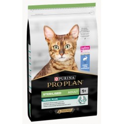 Pro Plan Sterilized Cat Rabbit Renal - sausā barība ar truša gaļu pieaugušiem, sterilizētiem kaķiem 10kg