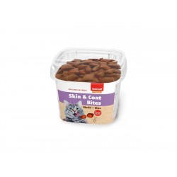 Gardumi kaķiem Sanal Cat Skin & Coat Bites ar mīkstu pildījumu kažoka un ādas veselībai (75g)