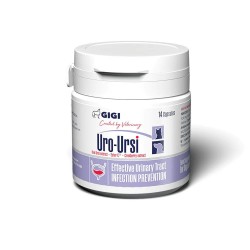 GIGI Uro-Ursi Effective Cat and Dog Urinary Tract Treatment papildbarība suņiem un kaķiem, kapsulas (14gb)