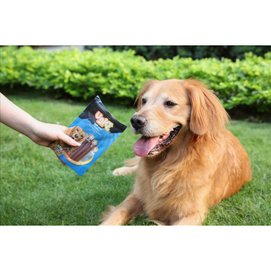 UNIQ PETS dog snacks soft beef sticks - gardums suņiem ar liellopu gaļu 80g UNIQ PETS dog snacks soft beef sticks - gardums suņiem ar liellopu gaļu 80g