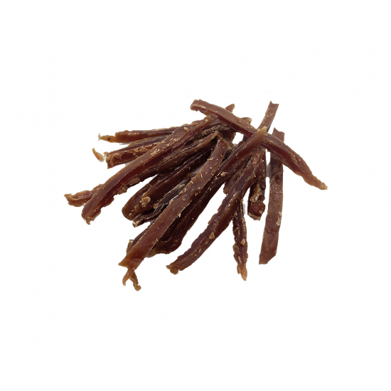 UNIQ PETS dog snacks soft duck strips - gardums suņiem mīkstas pīles strēmeles 80g UNIQ PETS dog snacks soft duck strips - gardums suņiem mīkstas pīles strēmeles 80g