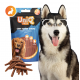 UNIQ PETS dog snacks soft rabbit strips - gardums suņiem mīkstas trušu strēmeles 80g UNIQ PETS dog snacks soft rabbit strips - gardums suņiem mīkstas trušu strēmeles 80g
