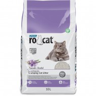 RoCat Lavander 10L - Cementējošās smiltis kaķu tualetei 