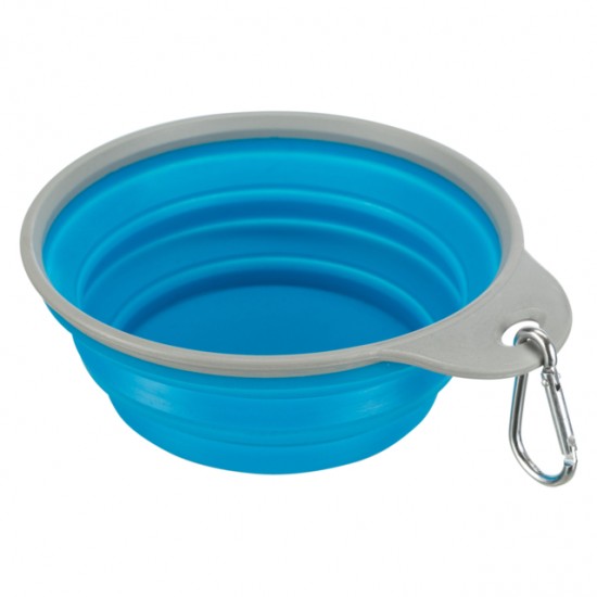 Trixie Travel bowl, solid rim 0.5 l - Bļoda Trixie Travel bowl, solid rim 0.5 l - Bļoda