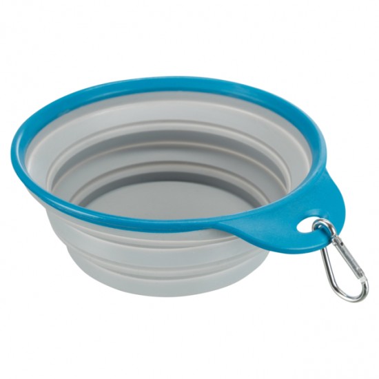 Trixie Travel bowl, solid rim 0.5 l - Bļoda Trixie Travel bowl, solid rim 0.5 l - Bļoda