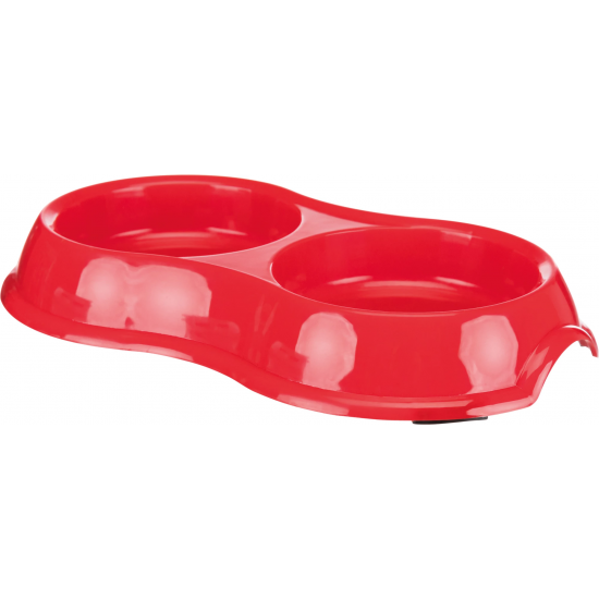 Trixie Double bowl 2 × 0.2 l - Bļoda Trixie Double bowl 2 × 0.2 l - Bļoda