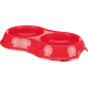 Trixie Double bowl 2 × 0.2 l - Bļoda Trixie Double bowl 2 × 0.2 l - Bļoda