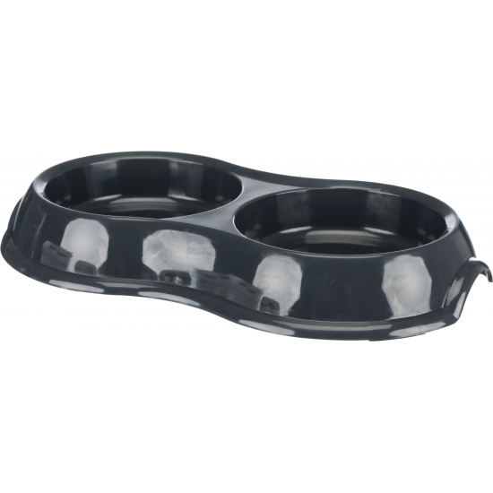 Trixie Double bowl 2 × 0.2 l - Bļoda Trixie Double bowl 2 × 0.2 l - Bļoda
