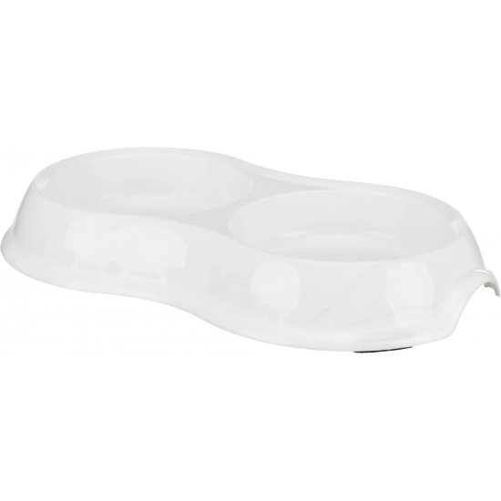 Trixie Double bowl 2 × 0.2 l - Bļoda Trixie Double bowl 2 × 0.2 l - Bļoda
