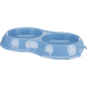 Trixie Double bowl 2 × 0.2 l - Bļoda Trixie Double bowl 2 × 0.2 l - Bļoda