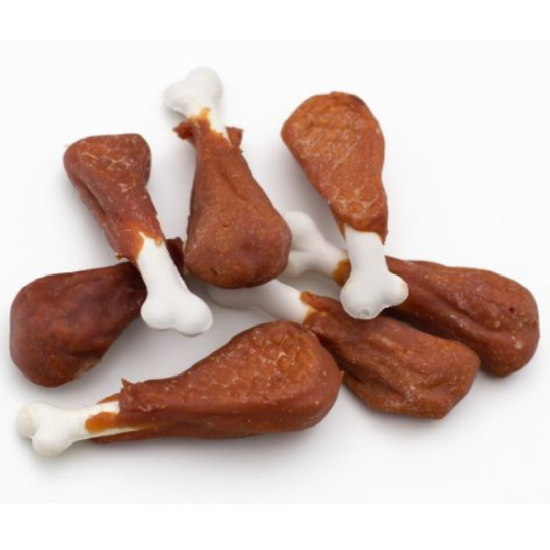 Gardums suņiem Ontario Chicken Jerky & Calcium Bone (500g)