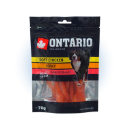 Gardums suņiem Ontario Soft Chicken Jerky (70g)