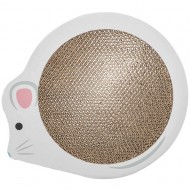 Nagu asināmais - Trixie Junior scratching cardboard, mouse, catnip, 35 × 2.5 × 29.5 cm (112216)