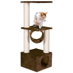 Mājiņa kaķiem : Placek Cat Scratching Tree Tamara 36*36*109cm, brown (109159)