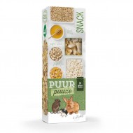 Papildbarība grauzējiem : Witte Molen Puur PAUZE gourmet treat sticks Puffed rice for Rabbits and Rodents, 110g/2gab. (109773)