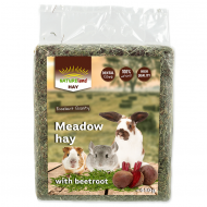 Siens ar bietēm : Placek Nature Land Meadow hay with red beets, 650g (110265)