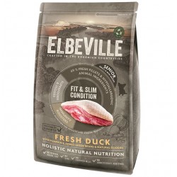 Sausa barība suņiem - ELBEVILLE Senior Mini Fresh Duck Fit and Slim Condition 1,4 kg (110860)
