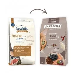 Sanabelle Sensitive with lamb & blueberries Dry cat food 8kg 