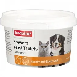 Vitamīni suņiem un kaķiem Beaphar Brewers Yeast tablets with garlic (250gb)
